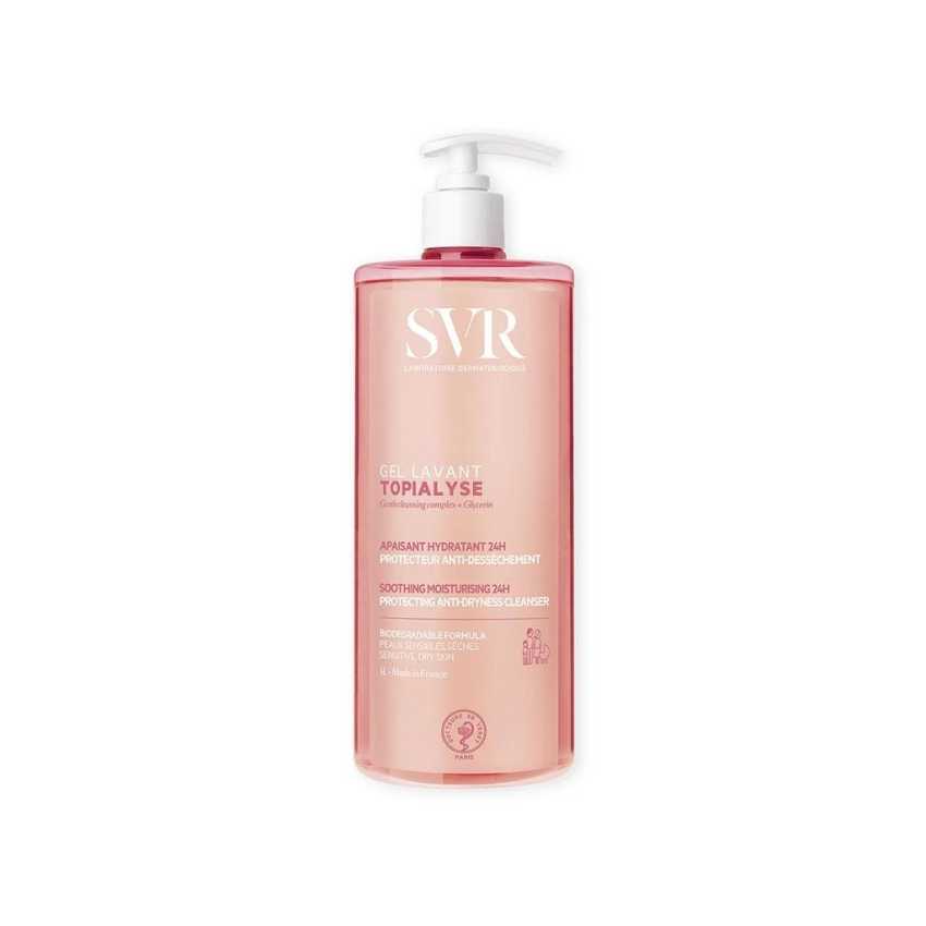 SVR Topialyse Gel Lavant Apaisant Hydratant 24h – 400ml