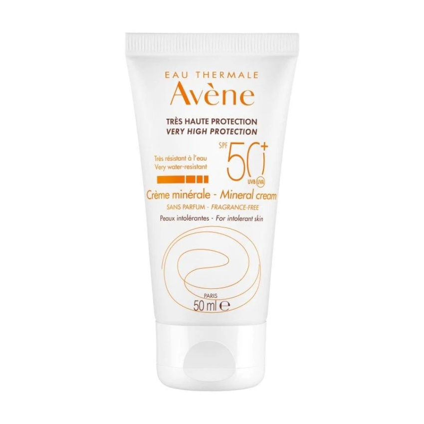 Avène Solaire Crème Minérale Spf50+ – 50ml